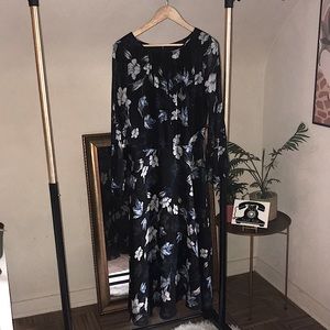 White House Black Market Floral Dress Size 12
